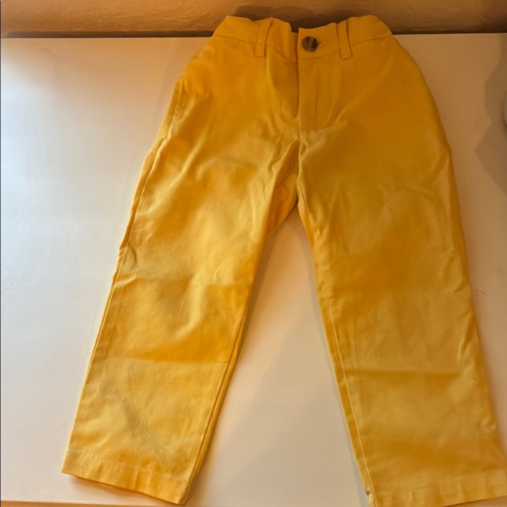Polo by Ralph Lauren Yellow Casual Pants